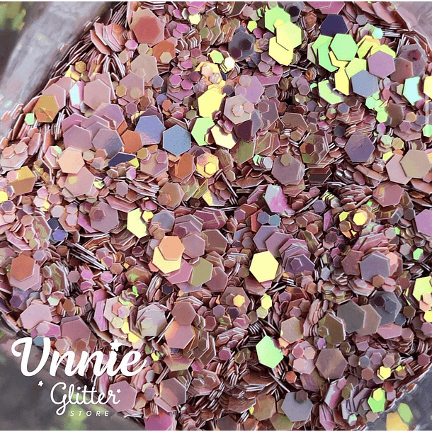 Glitter chunky Pink Pearl 