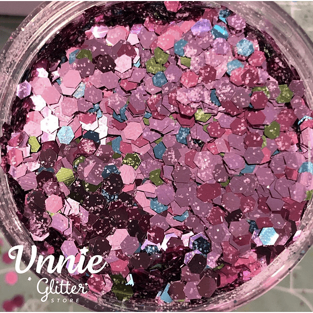 Mix metalizado poppy pink 
