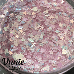 Glitter Mix Cutie pink 