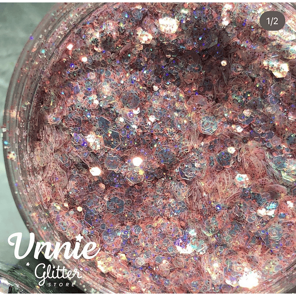 Glitter pink amethystinum  