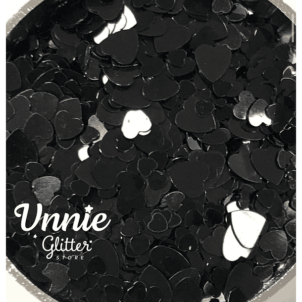 Glitter PVC metalizado Back heart  