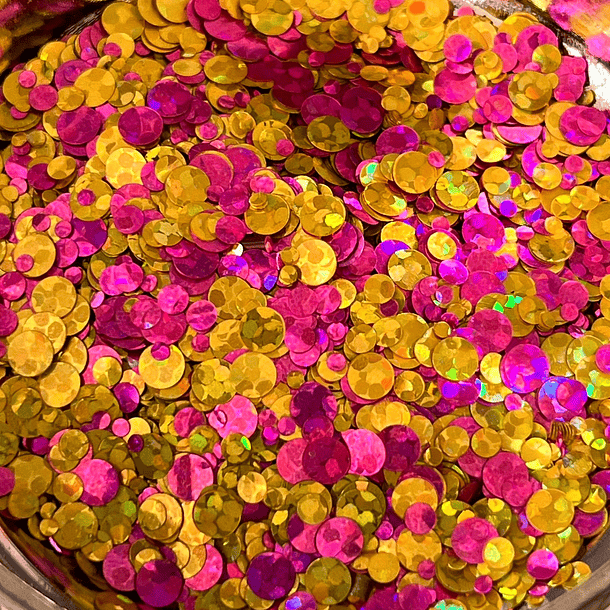 Glitter Bubble golden sweet 