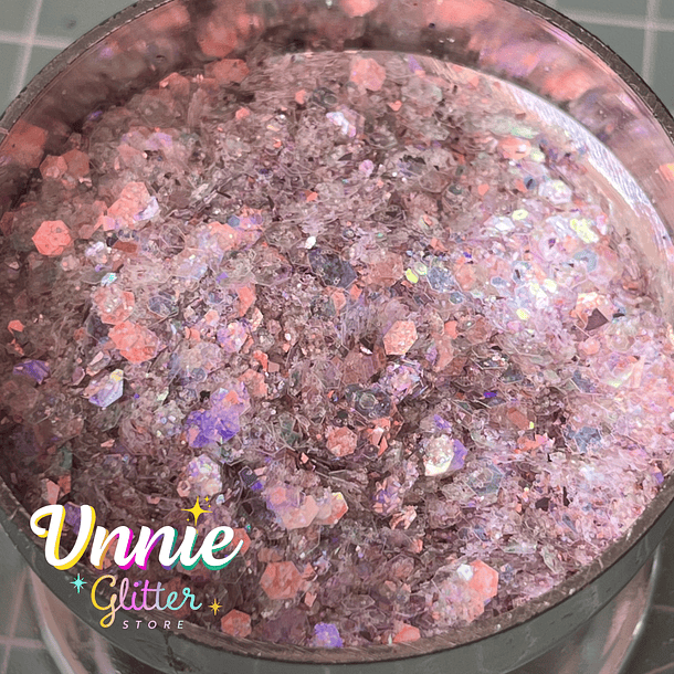 Pink sprinkles Purple 