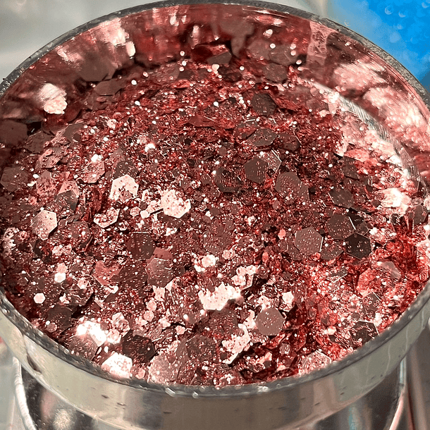 Glitter chunky metalizado 16 