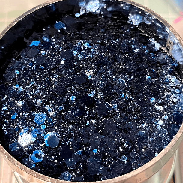 Glitter chunky metalizado 13 