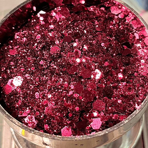 Glitter chunky metalizado 7 