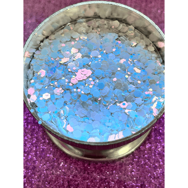 Glitter chunky Lapis Lazuli 10 HIGH QUALITY  