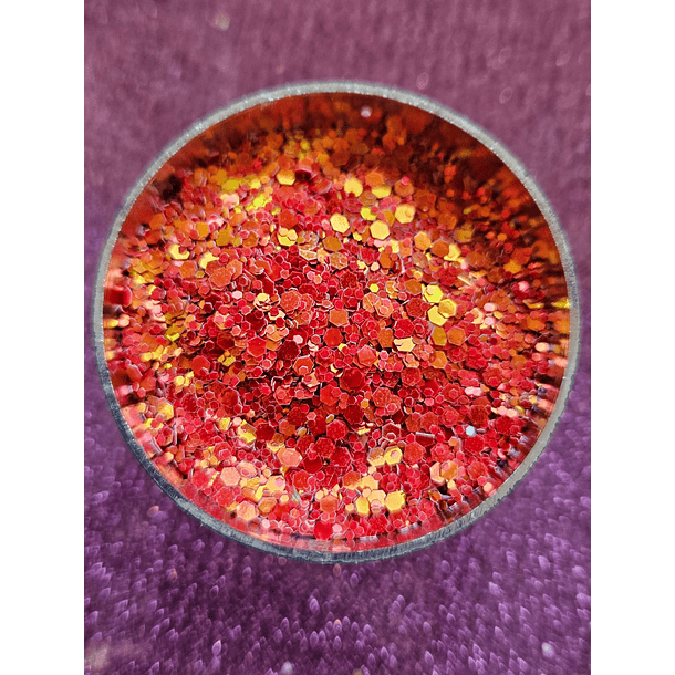 Glitter chunky Ruby 12 HIGH QUALITY 