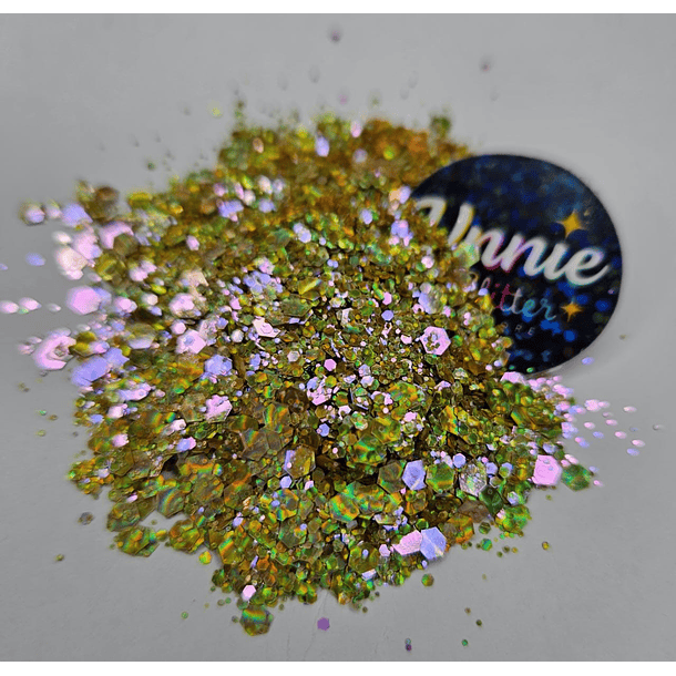 Glitter Ultra Holo Yellow HIGH QUALITY  