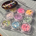 Glitter set 9 colores Unnie Box 4