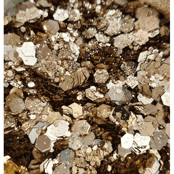 Glitter chunky metalizado 44 