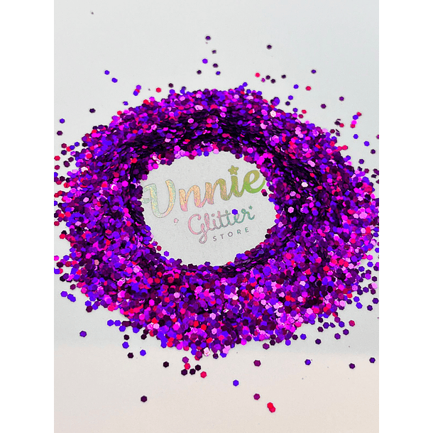 Escamas holográficas morado 