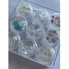 Glitter set 9 colores Unnie Frozen Mix 2