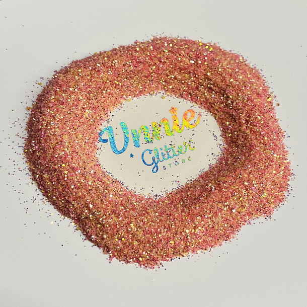 Mix Microglitter peachy bomb  