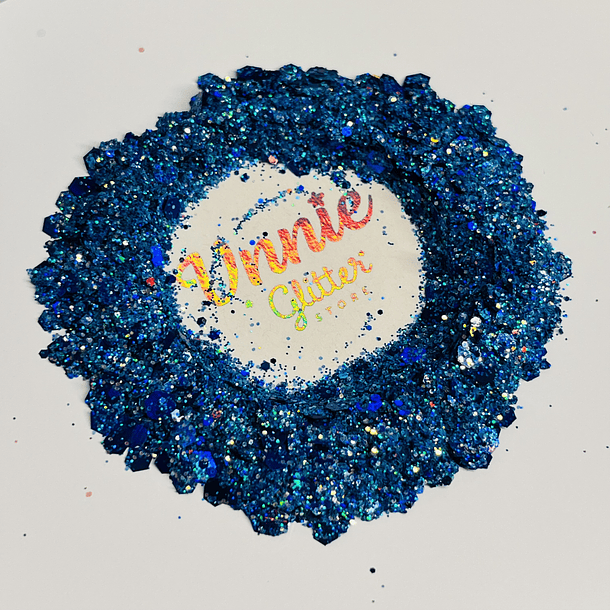 Glitter Mix ultramar 