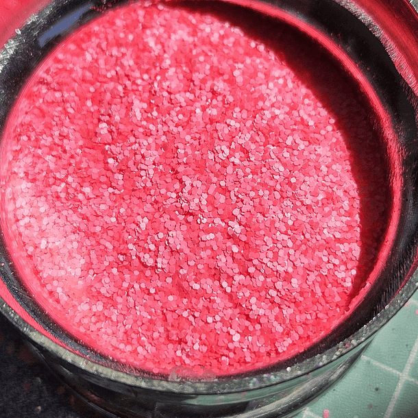 Glitter mini mate salmon 