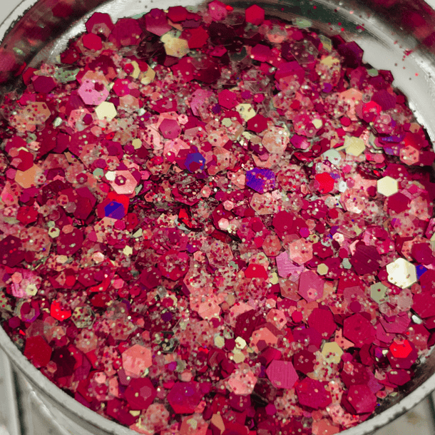 Magenta surprise Glitter mix  