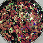 Glitter infinity holografico camaleón 1