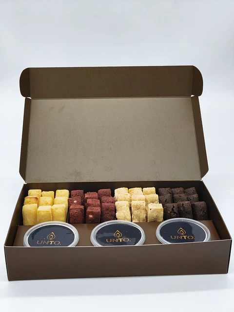 Selección Matices — Galería de Blondies Premium & Salsas para Untar