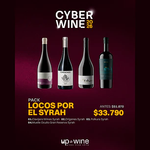 Cyber Wine - Pack Locos Por El Syrah