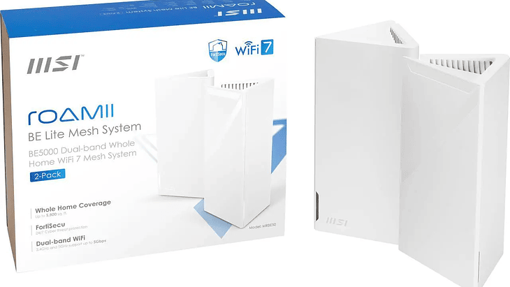 Router MSI Roamii WiFi 7 Mesh System 2-Pack 2
