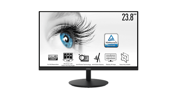 MSI Monitor 24in IPS FHD 100hz 1ms HDMI MP242 1