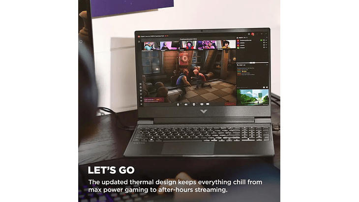 HP Victus 15-fa2093dx | Core i7-13620H | 16GB DDR5 | 1TB SSD | RTX 5060 8GB | 15.6″ FHD 144Hz 6