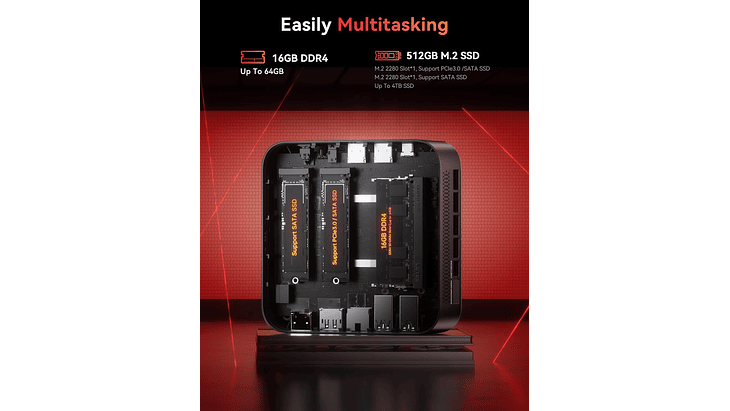 Combo Mini PC + Monitor 24