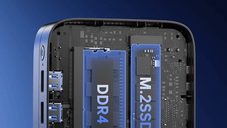 Mini PC Intel N150 12ª Gen | 8GB RAM | 256GB SSD | Windows 11 Pro 4