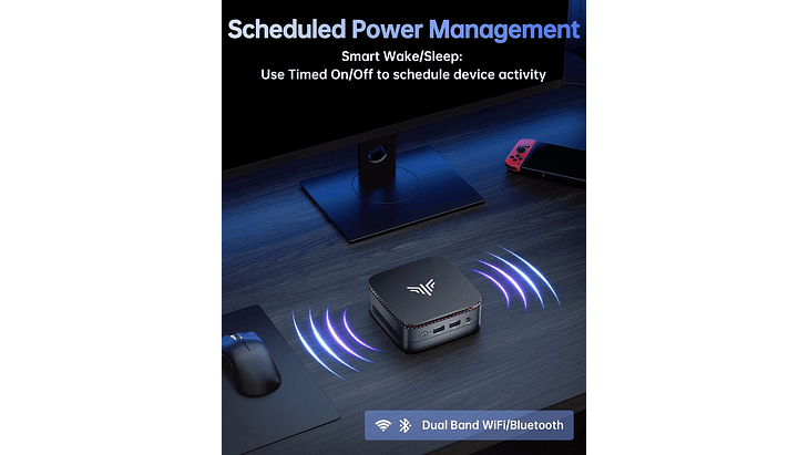 Mini PC Intel N150 12ª Gen | 8GB RAM | 256GB SSD | Windows 11 Pro 7