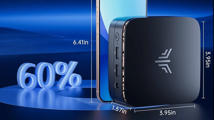 Mini PC Intel N150 12ª Gen | 8GB RAM | 256GB SSD | Windows 11 Pro 8