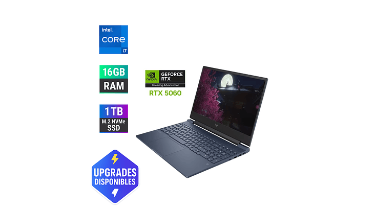 HP Victus 15-fa2093dx | Core i7-13620H | 16GB DDR5 | 1TB SSD | RTX 5060 8GB | 15.6″ FHD 144Hz 2