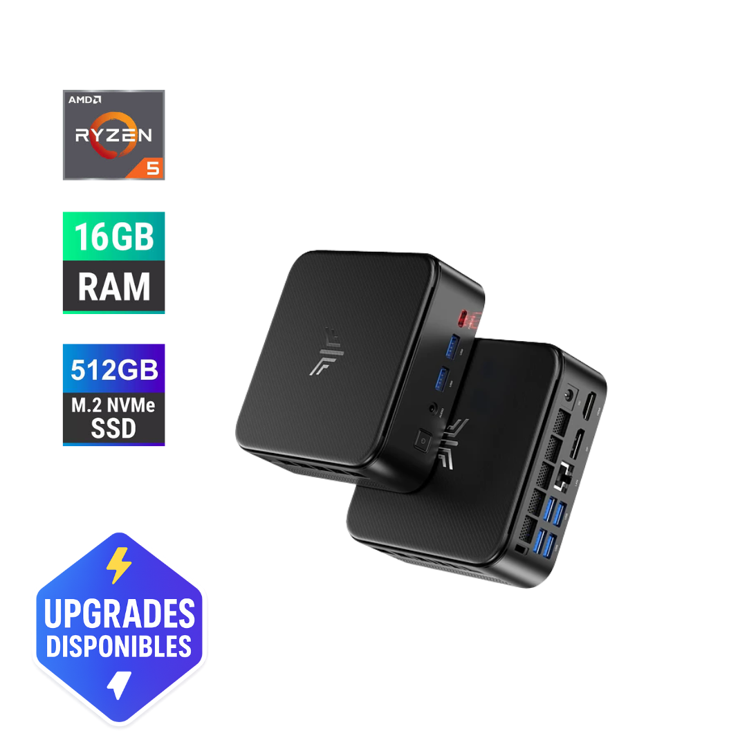Mini PC AMD Ryzen 5 7430U | 16GB RAM | 512GB SSD