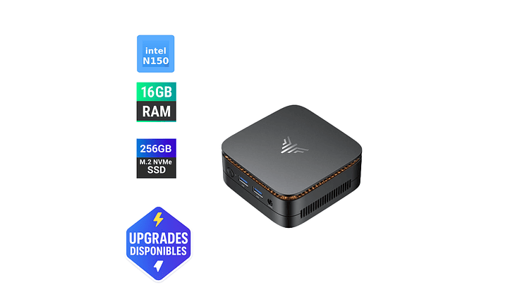 Mini PC Intel N150 12ª Gen | 8GB RAM | 256GB SSD | Windows 11 Pro 1