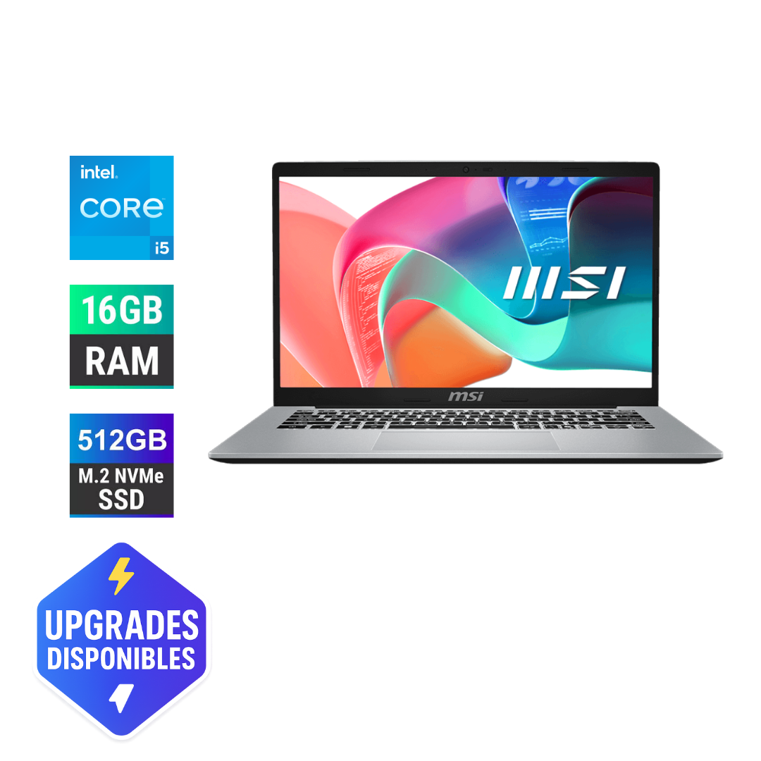 MSI Modern 14 intell i5-1334U | 16GB | 512GB NVMe | 14" IPS FHD