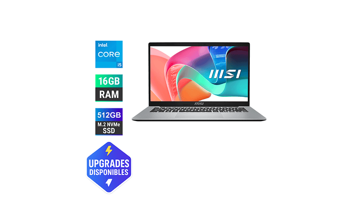MSI Modern 14 intell i5-1334U | 16GB | 512GB NVMe | 14