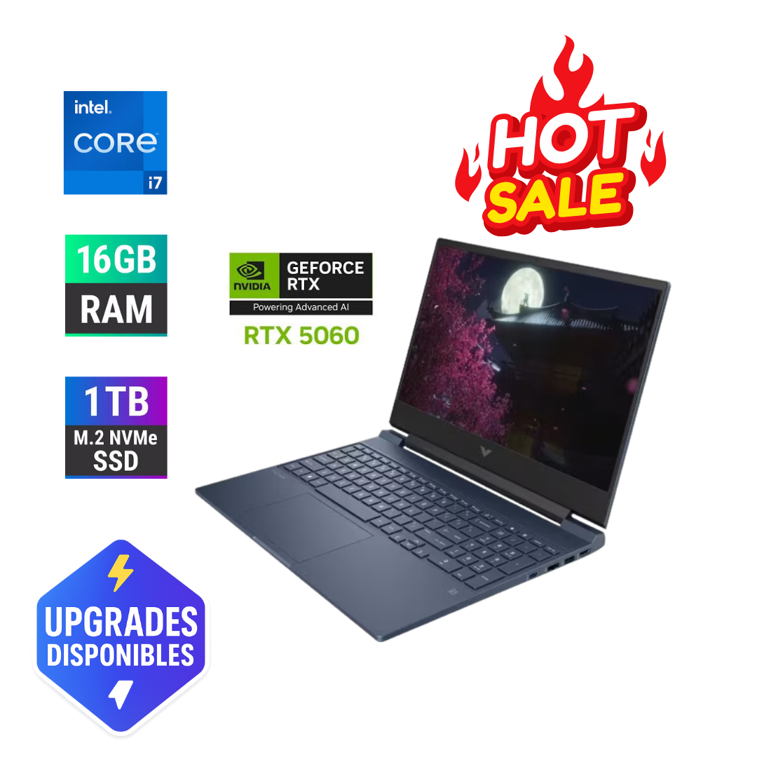 HP Victus 15-fa2093dx | Core i7-13620H | 16GB DDR5 | 1TB SSD | RTX 5060 8GB | 15.6″ FHD 144Hz