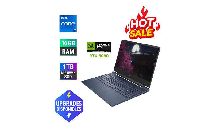 HP Victus 15-fa2093dx | Core i7-13620H | 16GB DDR5 | 1TB SSD | RTX 5060 8GB | 15.6″ FHD 144Hz 1