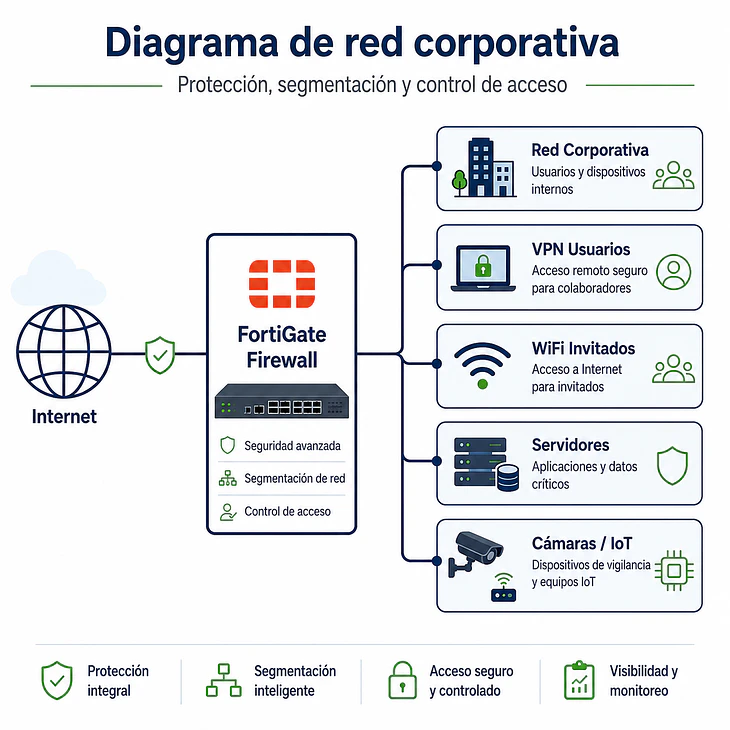 Firewall Fortinet FortiGate para Empresas 2