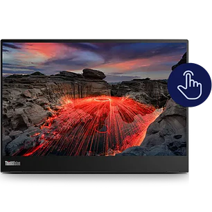 Monitor portátil Lenovo ThinkVision M14t 2da Gen Touch 14