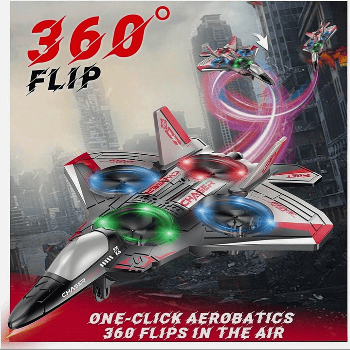 Dron Avión Espuma a Control Remoto, Regalo para Navidad 1