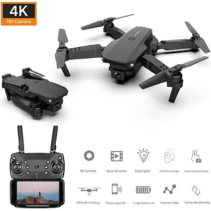 Dron E88 Pro Dual Cameras 4K ultra HD