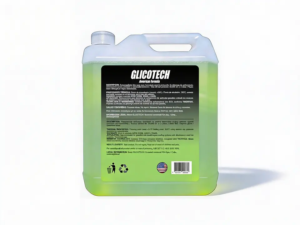 Anticongelante Glicotech Green 33% 5L - Todo Tipo de Vehículo 2