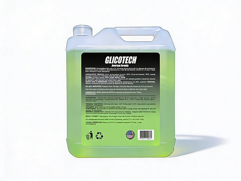 Anticongelante Glicotech Green 50/50 5 Litros - Todo Tipo de Vehículo