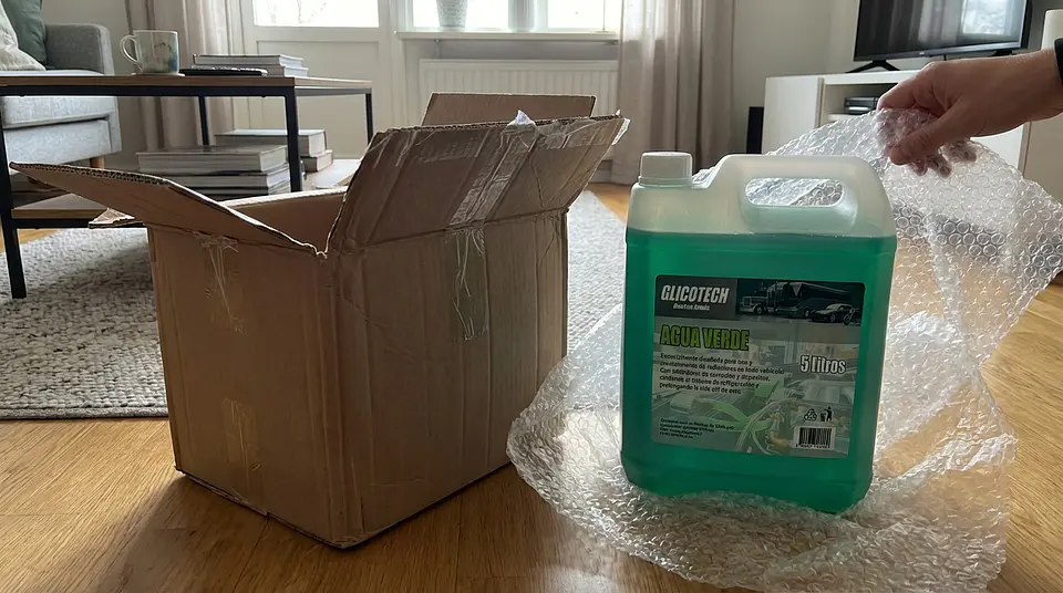 Agua Verde para Radiador 5 Litros 3