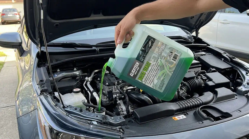 Agua Verde para Radiador 5 Litros 4