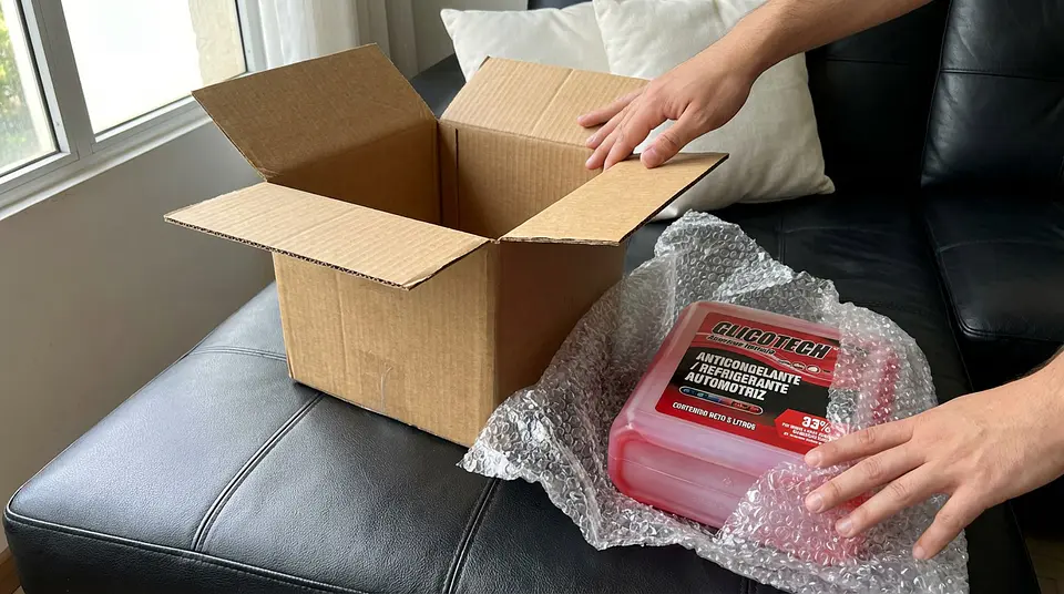 Anticongelante Glicotech Red 33% 5L - Todo Tipo de Vehículos 5