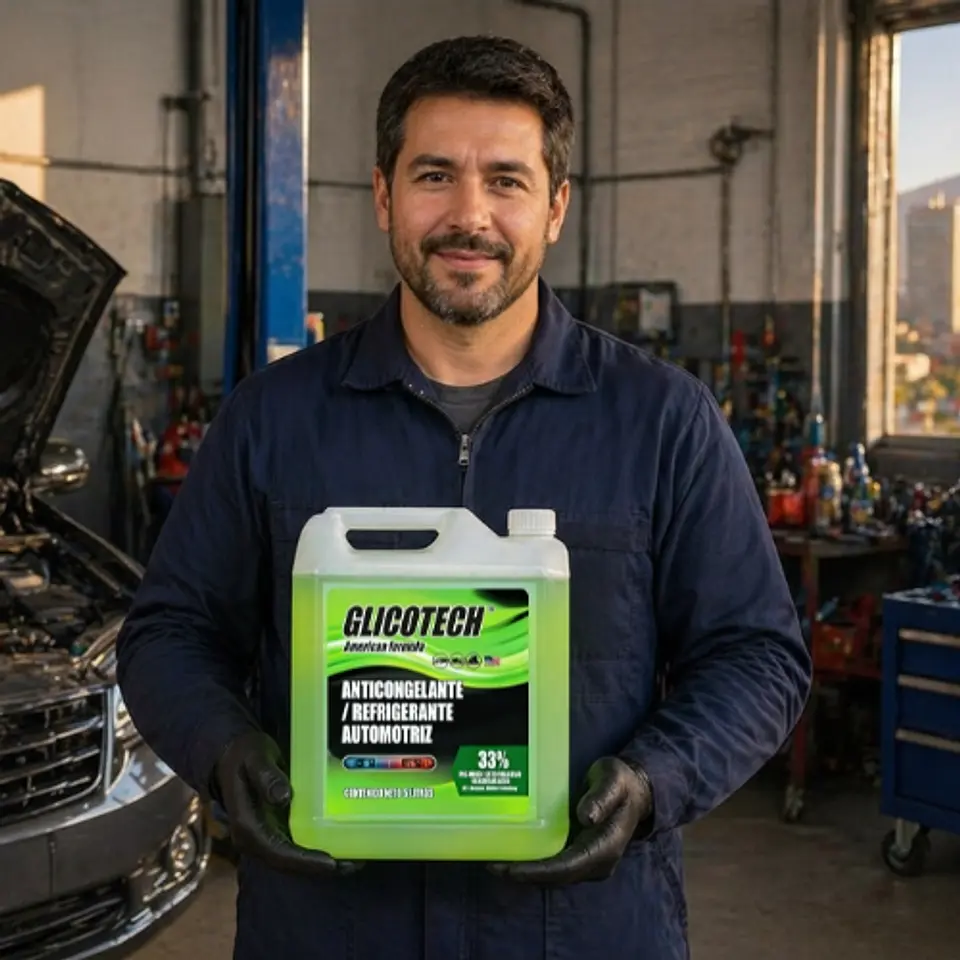 Coolant Verde Glicotech 33% Liquido Refrigerante 5 Litros 3