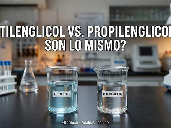 Análisis de Bases Químicas — Etilenglicol vs. Propilenglicol 