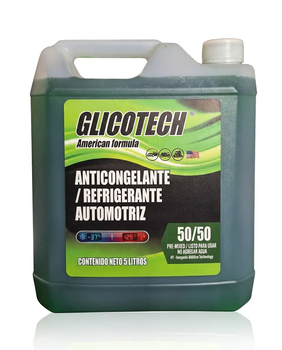 Refrigerante Verde Glicotech 50/50 5 Litros 1